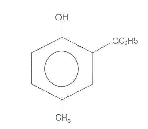 2ethoxy4Methylphenol Chemical Structure